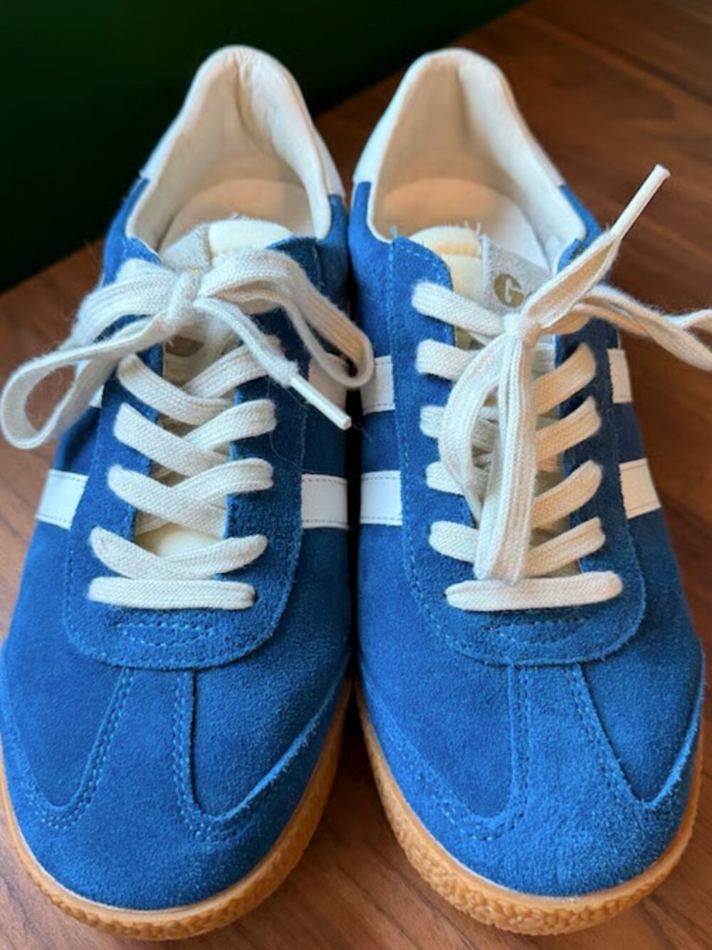 Gola Elan Sneakers Blue Suede - Size 7